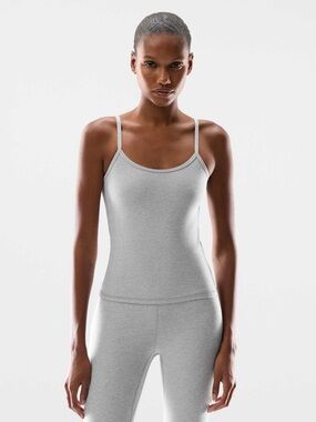 Aritzia Golden SOFTWHIP™ REVERB TANK in Heather Chrome